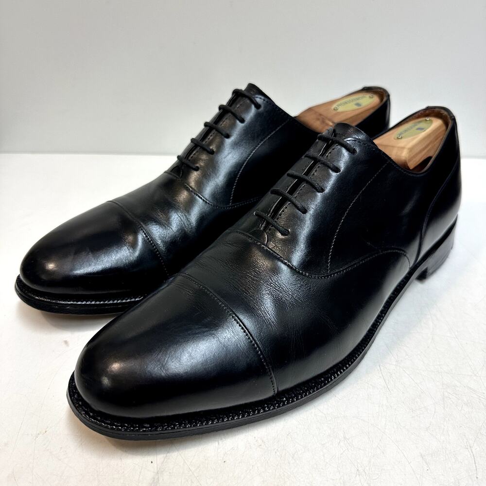 VGUC VTG Joseph Cheaney Cap Toe Oxford Bench Made England 175 UK 11 E  US 12 C
